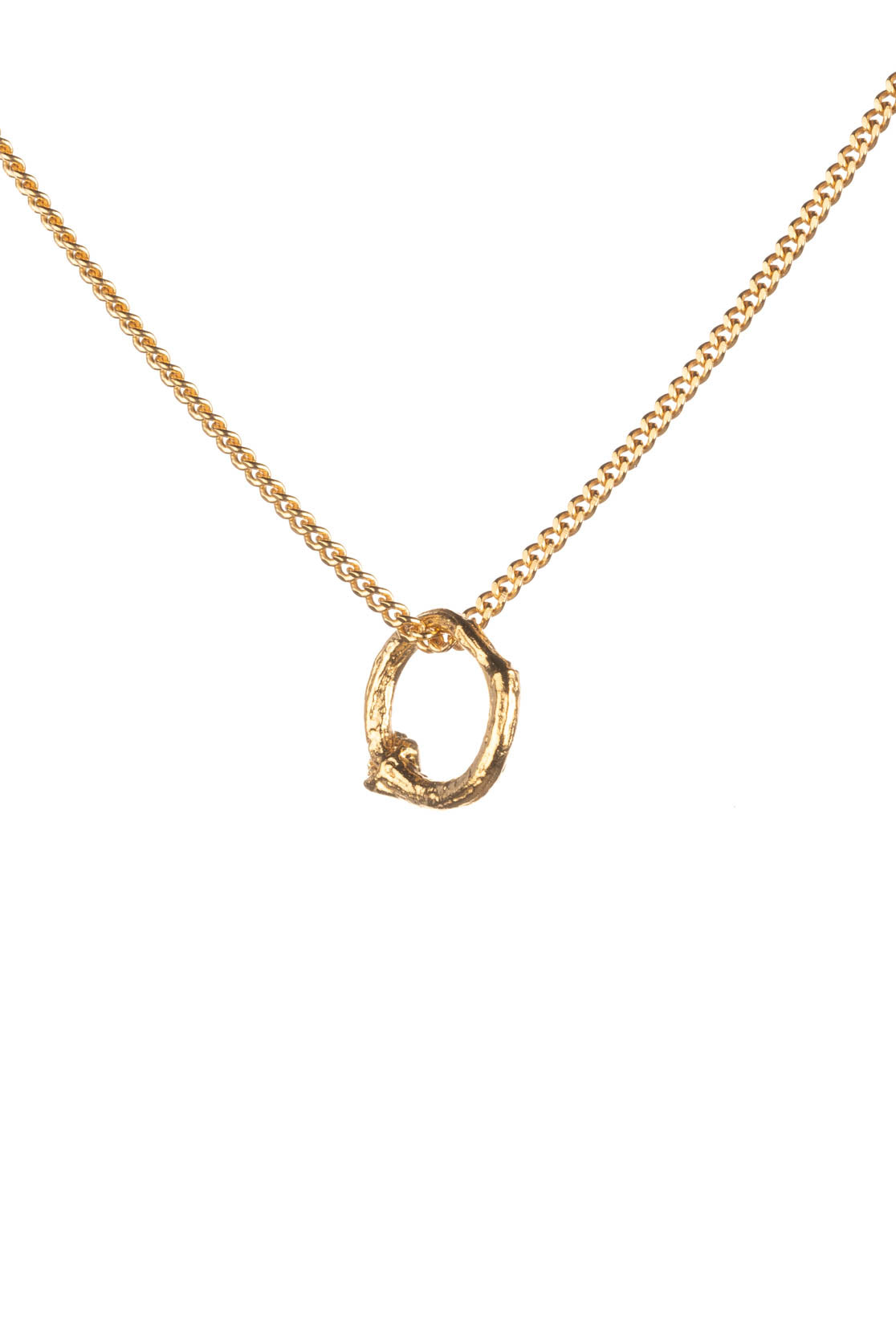 Mini Circle Twig Necklace