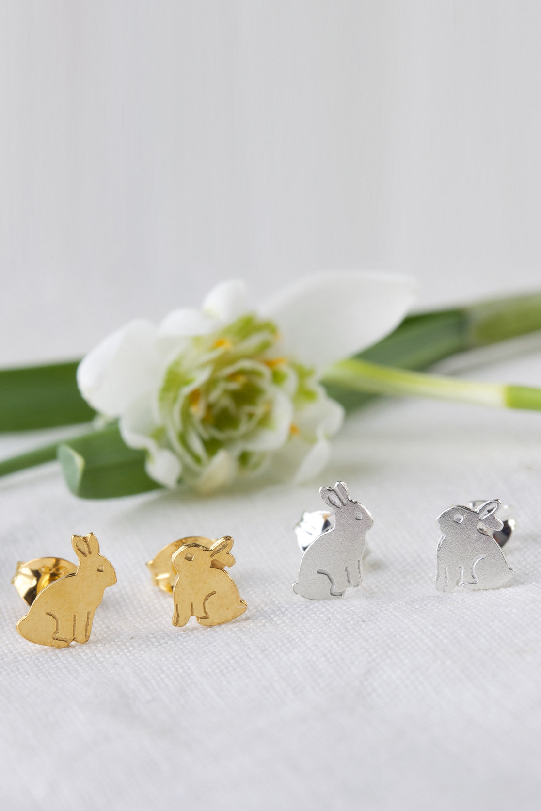 Bunny Stud Earrings