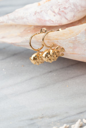 Puffa Fish Earrings