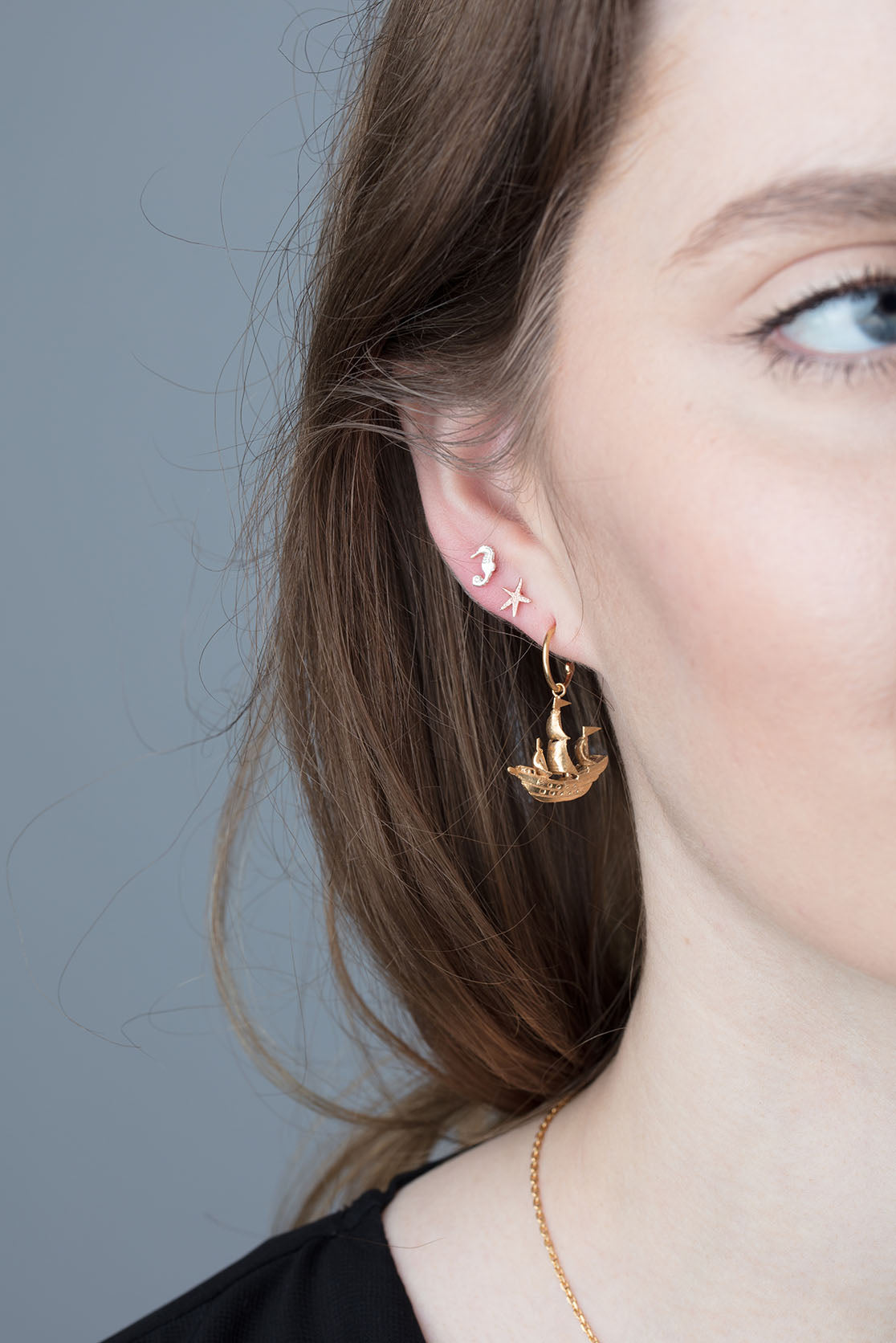 Galleon Earrings