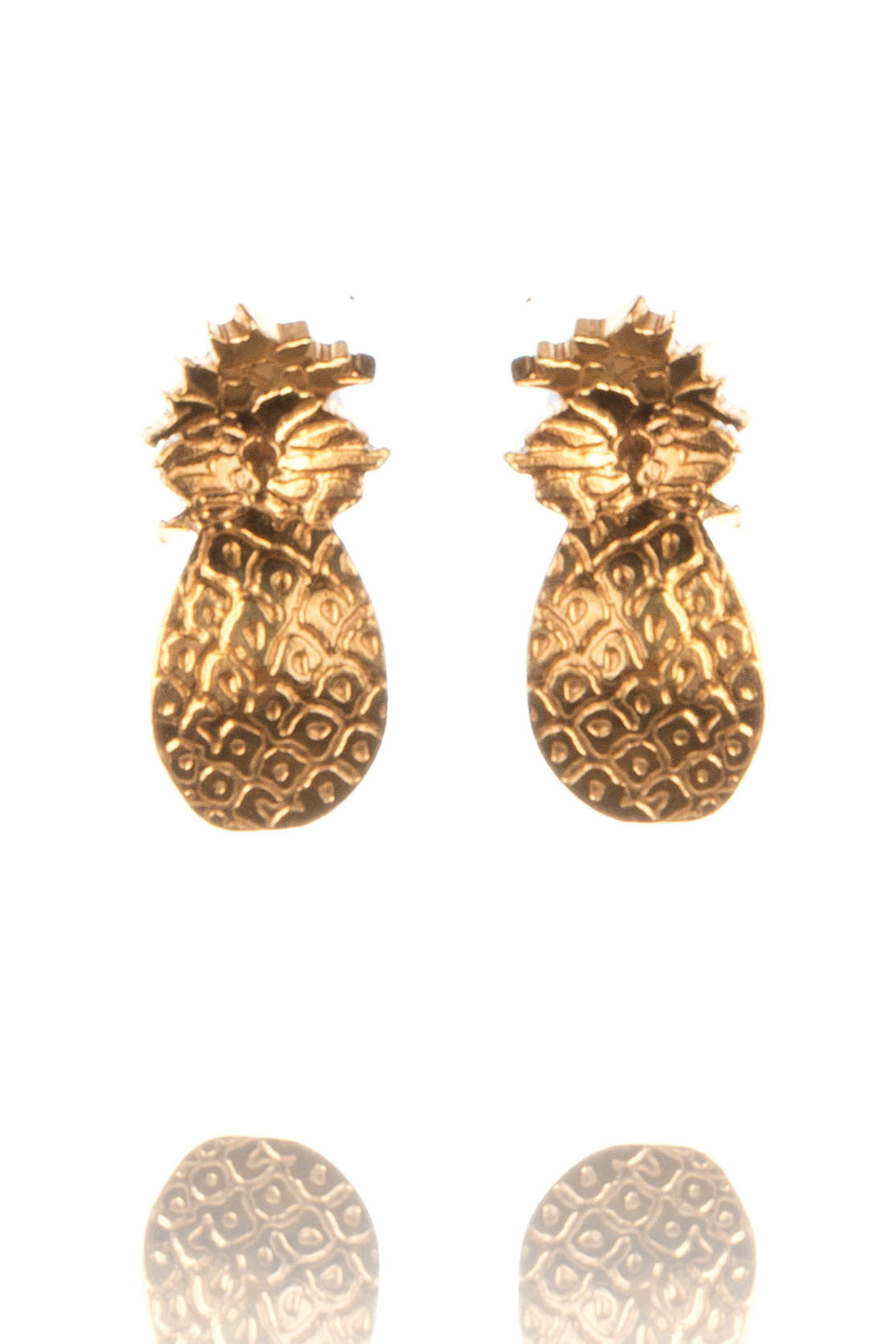 Pineapple stud earrings