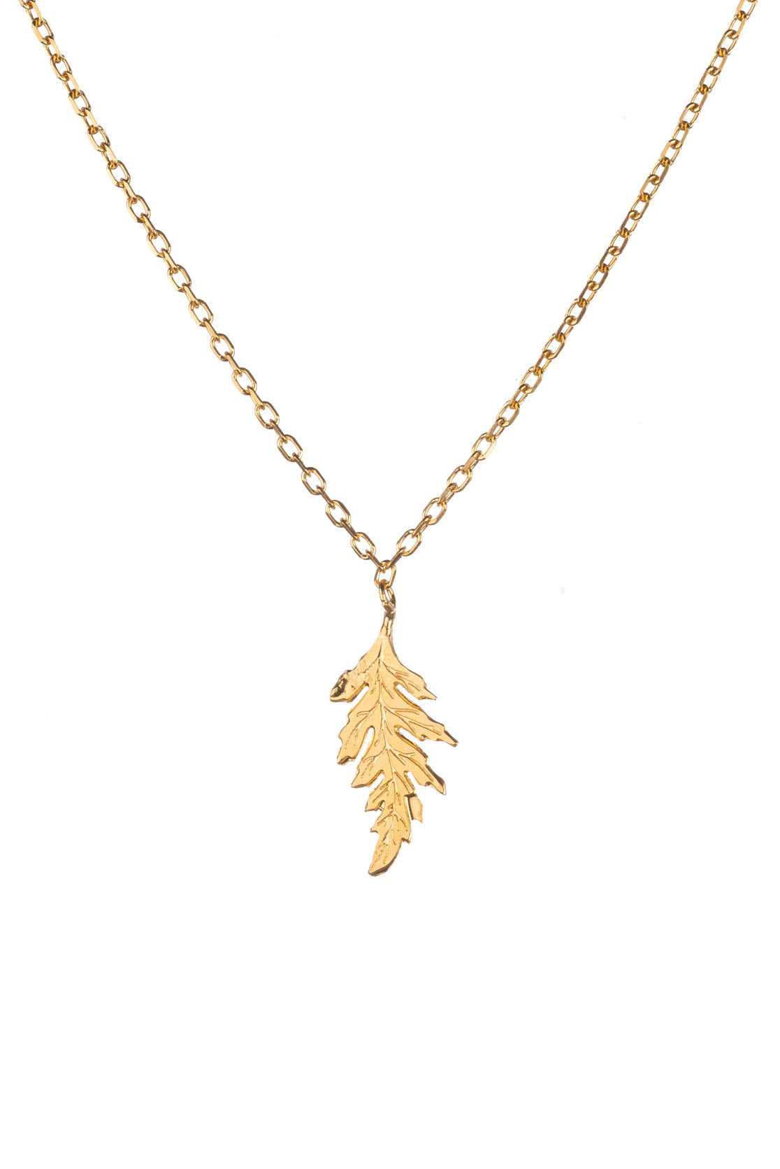 Poppy Leaf Pendant