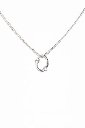Mini Circle Twig Necklace
