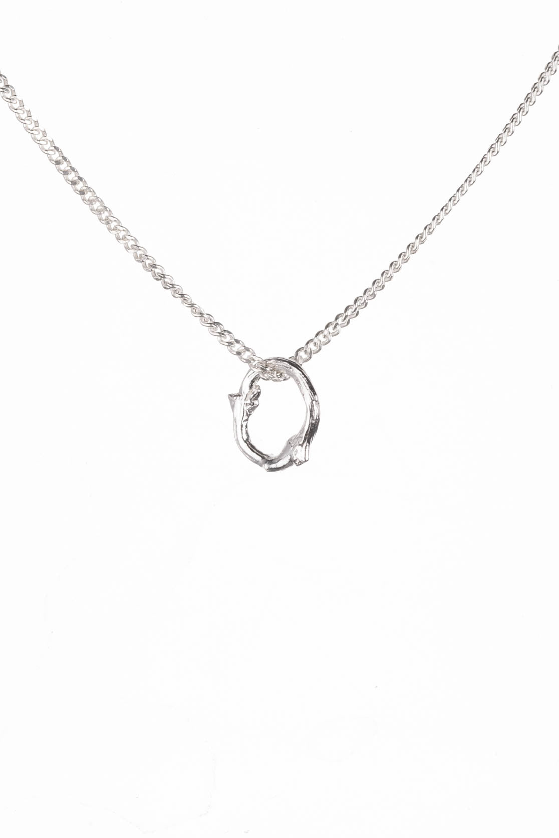 Mini Circle Twig Necklace