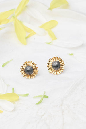 Sunflower Stud Earrings