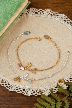 Owl On Branch Bracelet