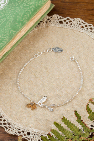 Owl On Branch Bracelet