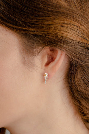 Daffodil Stud Earrings
