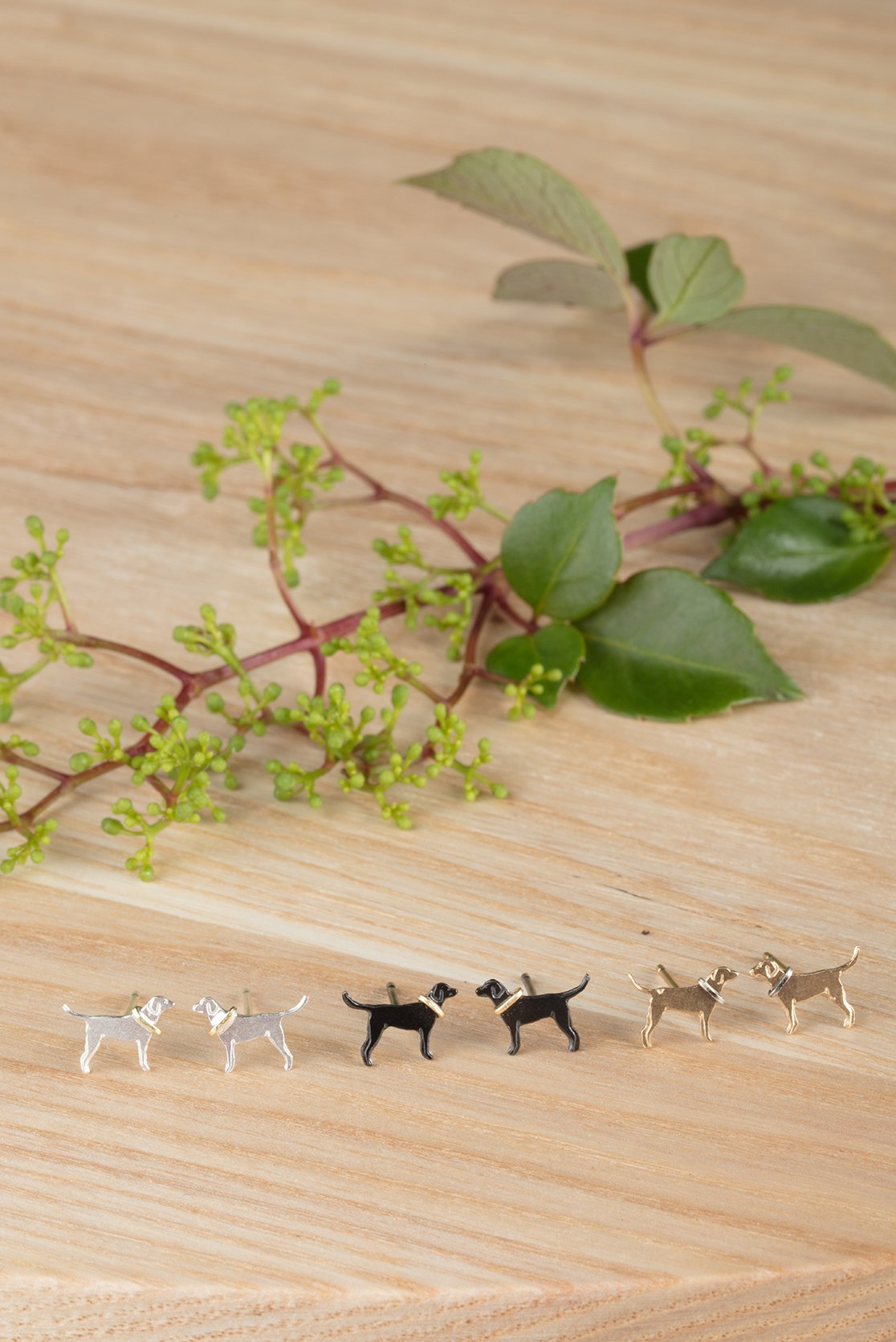 Labrador Stud Earrings amandacolemanwholesale