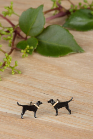 Labrador Stud Earrings