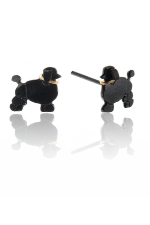 Poodle Stud Earrings