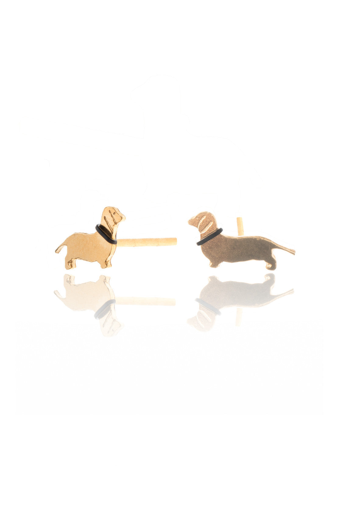 Sausage Dog Stud Earrings