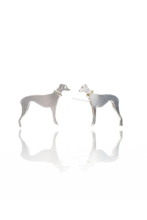 Whippet Stud Earrings