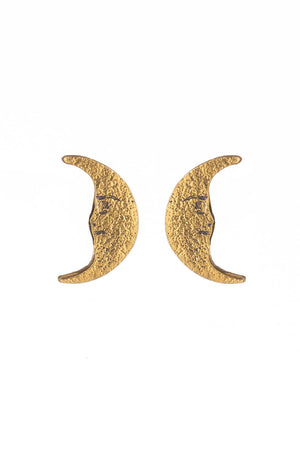 Moon Stud Earrings