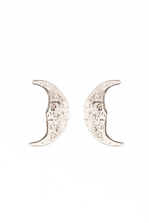 Moon Stud Earrings