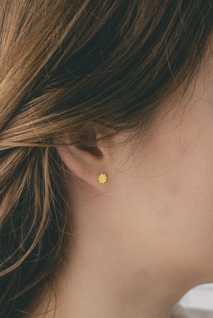 Sun Stud Earrings