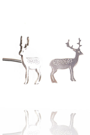 Stag Stud Earrings