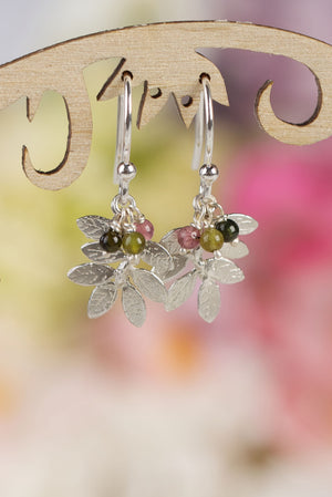 Leaf On Hook Earrings