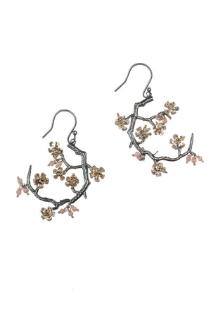 Almond Blossom Tree Earrings