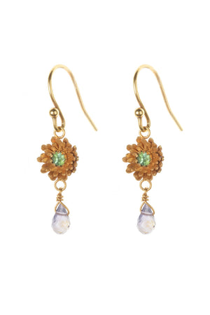 Dahlia Briolette Drop Earrings - set of 3