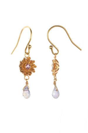 Dahlia Briolette Drop Earrings - set of 3