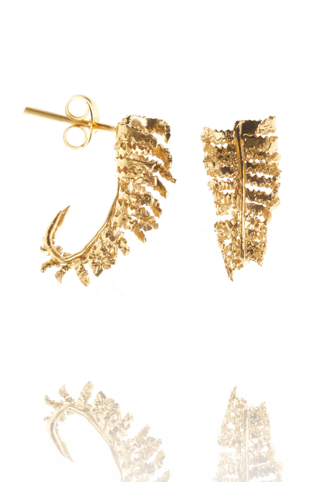 Unfurling Fern Earrings