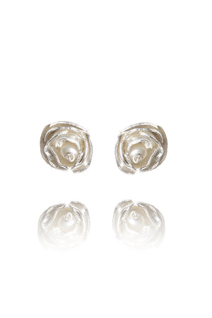 Peony Bud Stud Earrings