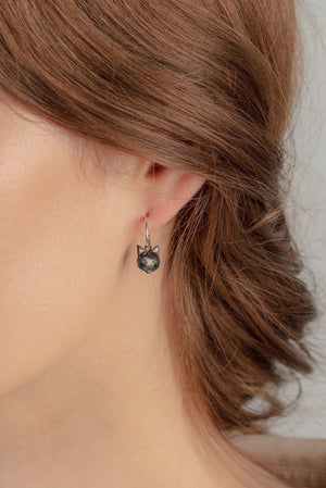 cats eye earrings