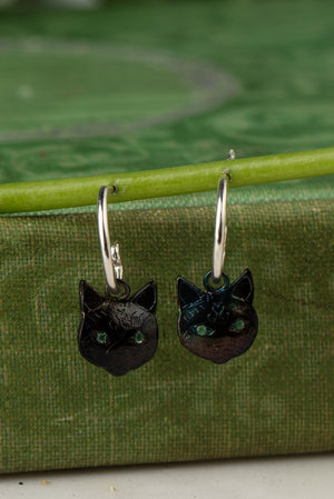 cats eye earrings