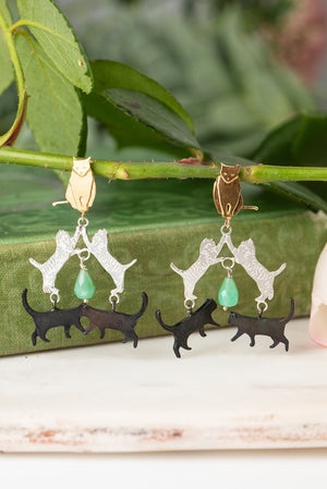 crazy cat jewellery