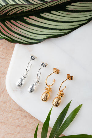 Pineapple earrings