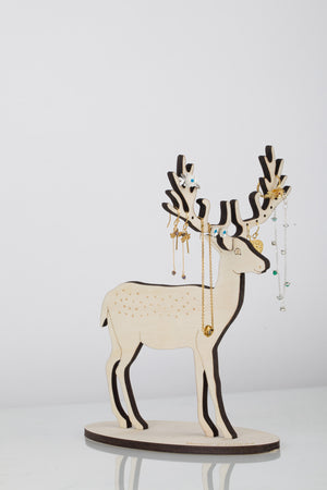 Standing Deer Jewellery Stand - pack of 3