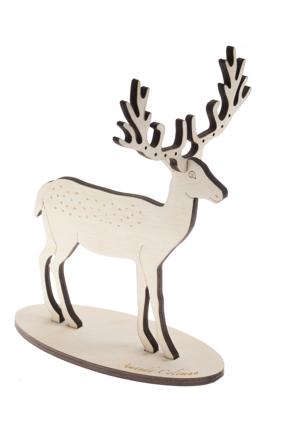 Standing Deer Jewellery Stand - pack of 3