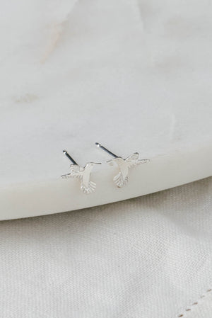 Set of 3 - Mini Hummingbird Stud Earrings