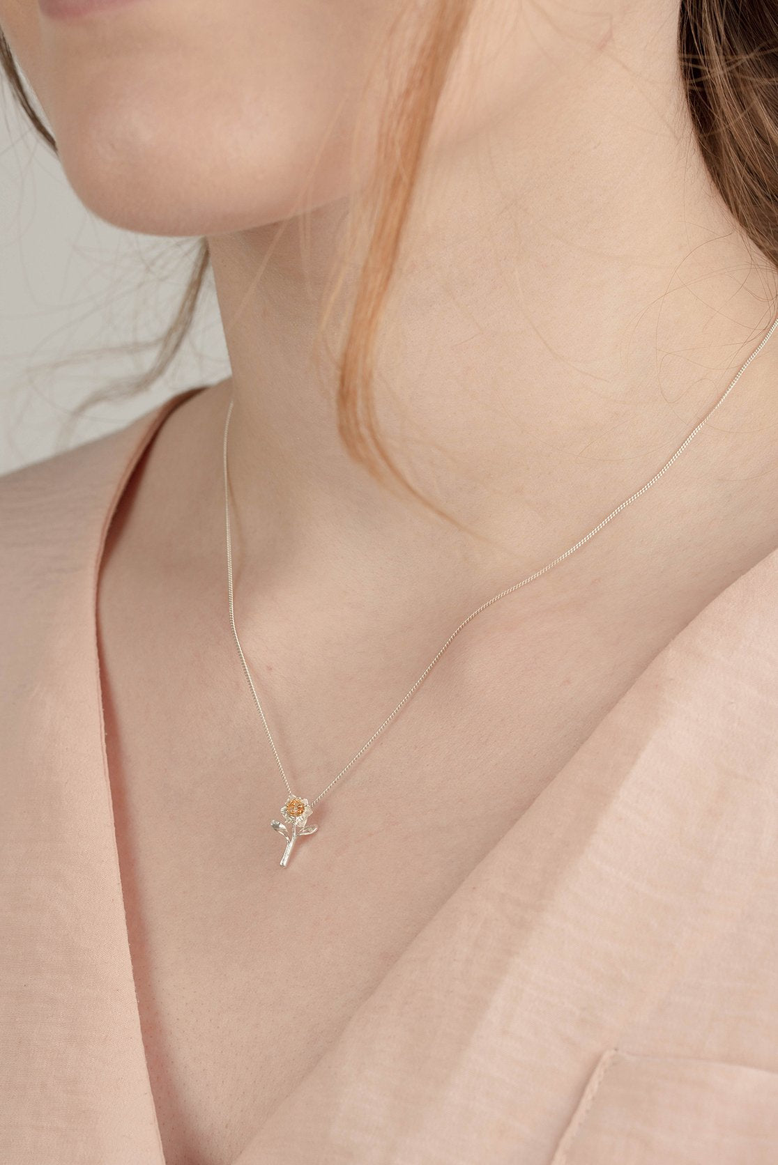 Mini Daffodil Pendant