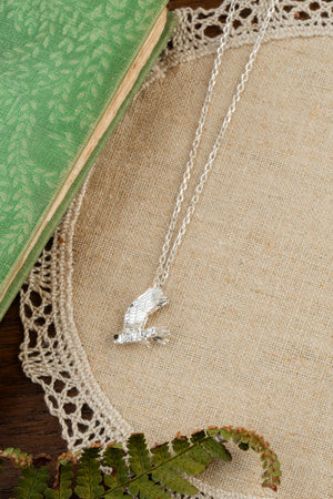 Owl In Flight Pendant