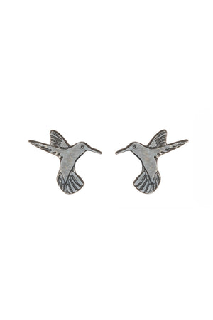 Set of 3 - Mini Hummingbird Stud Earrings