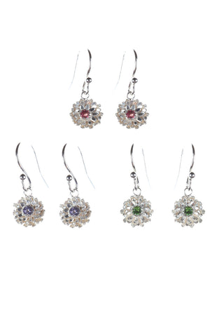 Dahlia Drop Earrings - set of 3